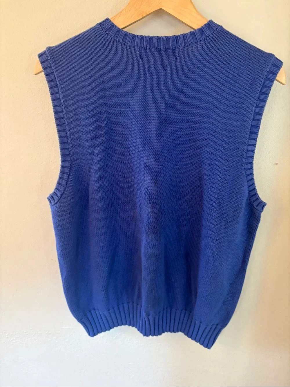 Polo by Ralph Lauren Royal Blue V-Neck Sweater Vest